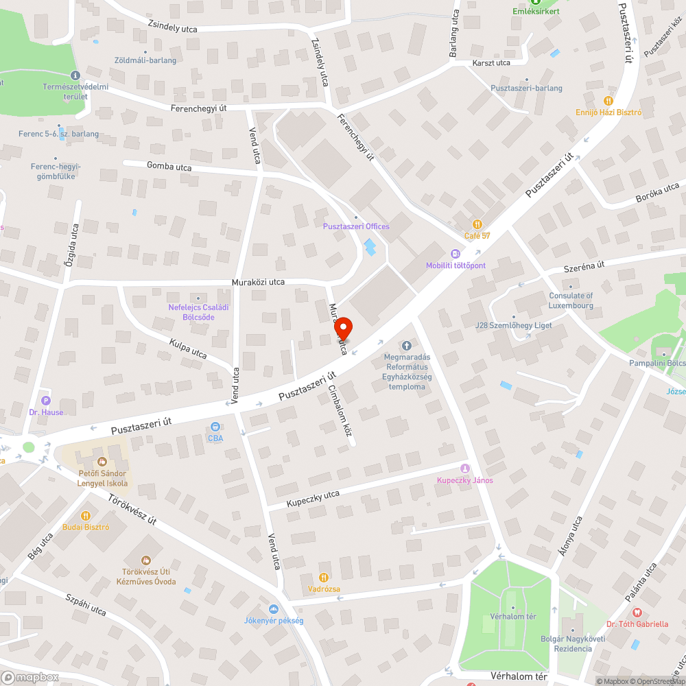 Hiányzó kötelező haladási irány tábla bejelentés helye