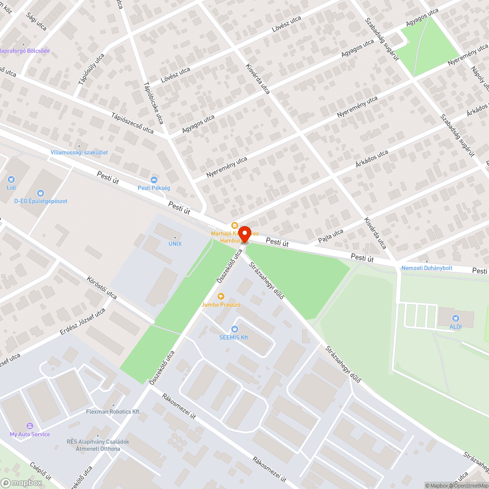 EAK elfordult bejelentés helye