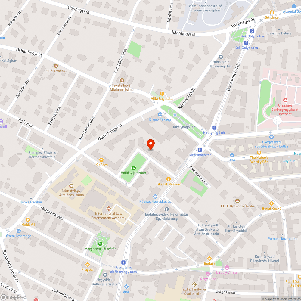 kerítésre láncolt autógumi bejelentés helye