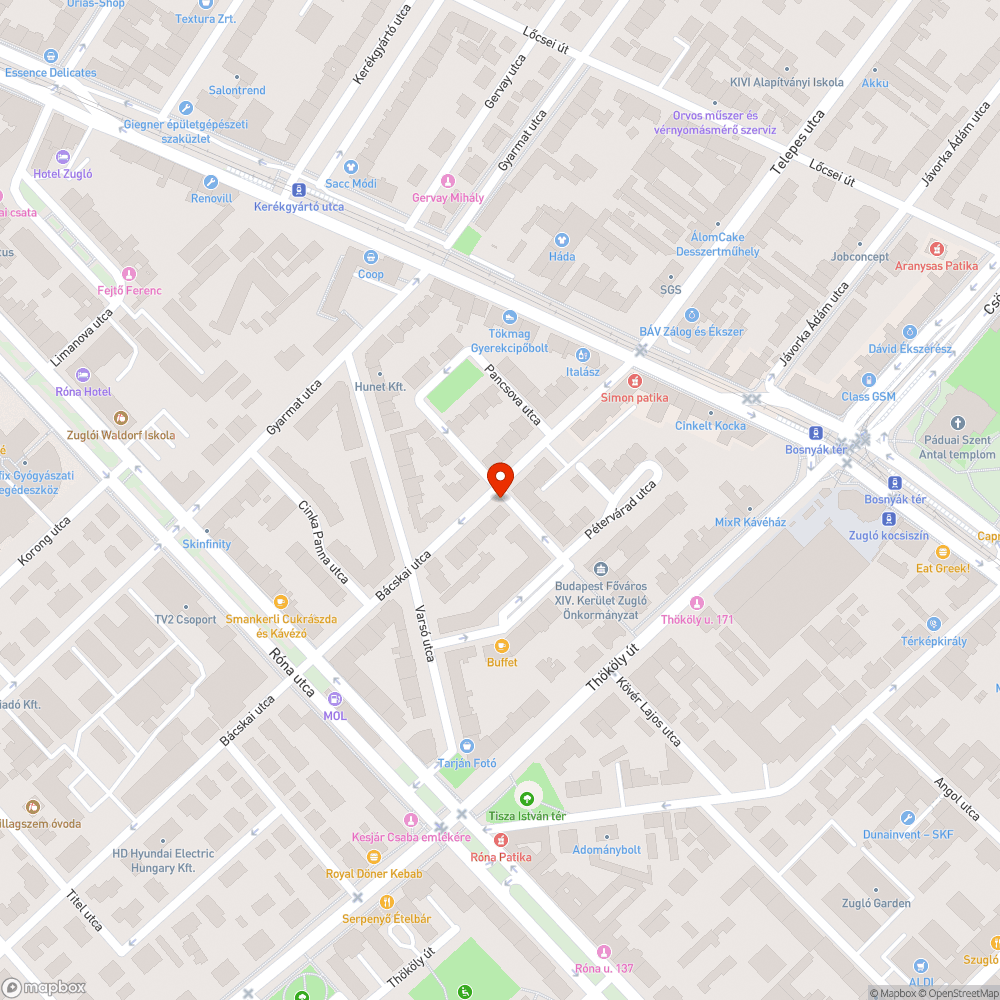 Nem megfelelően karbantartott zöld sáv bejelentés helye