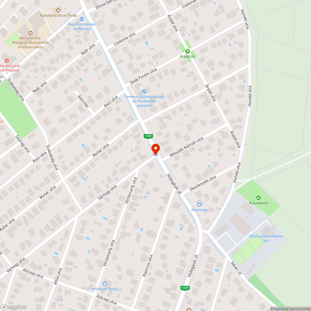 Meggörbült korlát, autó lökhárító darabok bejelentés helye