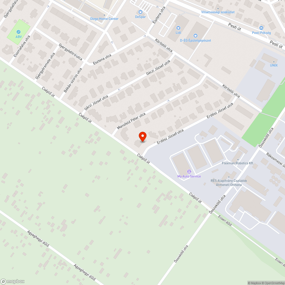 Hiányoznak az utcanévtáblák bejelentés helye