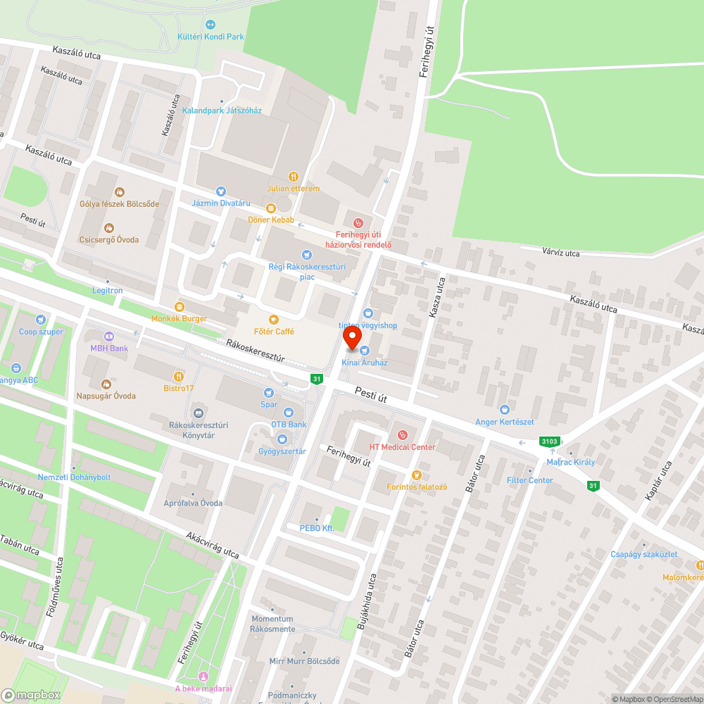 Leszakadt ajtó bejelentés helye