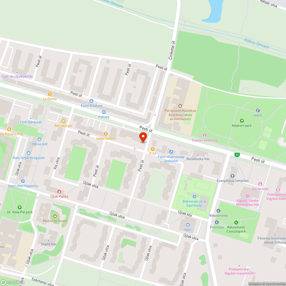 Megint kidőltek bejelentés helye