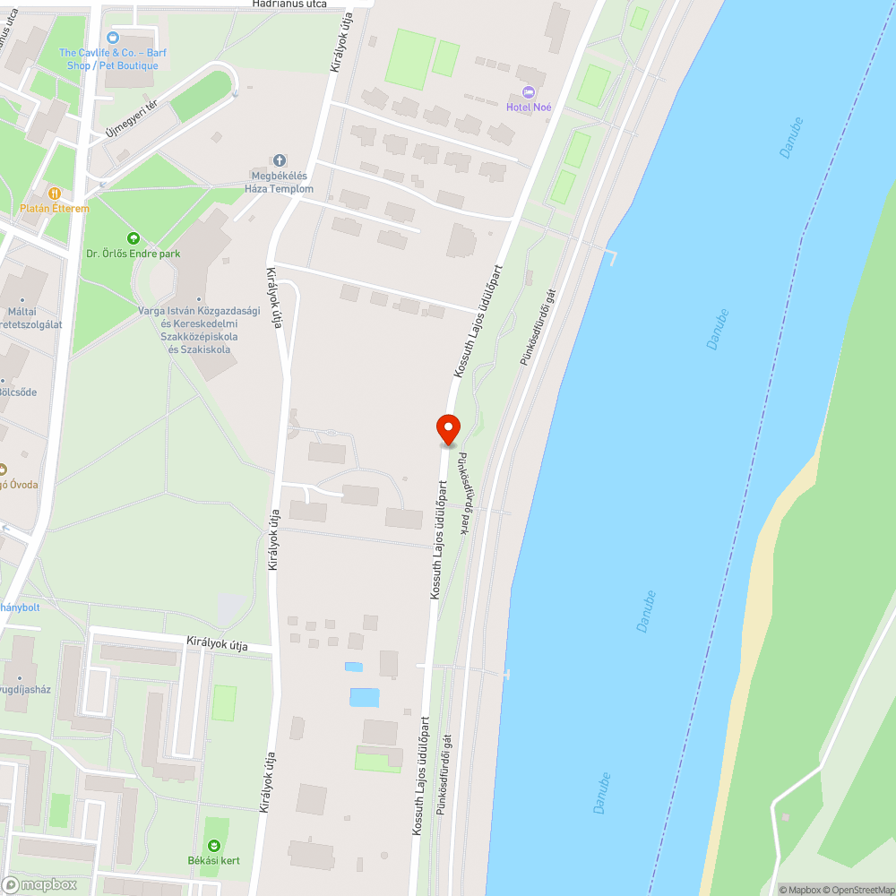 Víznyelő 2 széle bejelentés helye