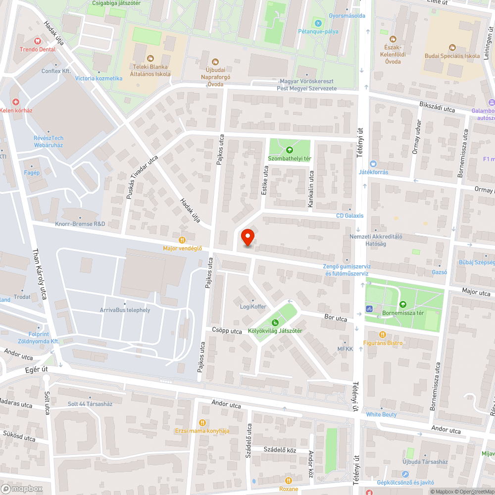 Útra lógó növényzet bejelentés helye