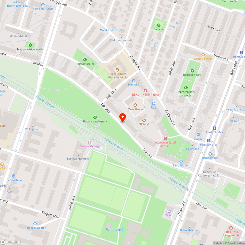 Letörött faág bejelentés helye