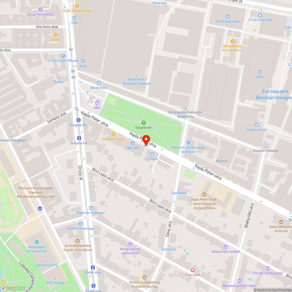 Törött közműfedél bejelentés helye