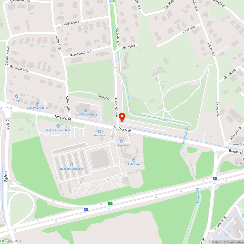 Kidőlt oszlop bejelentés helye