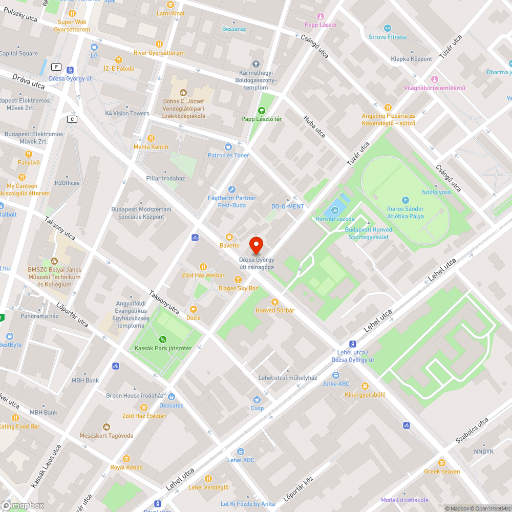 Összepiszkított utcasarok bejelentés helye