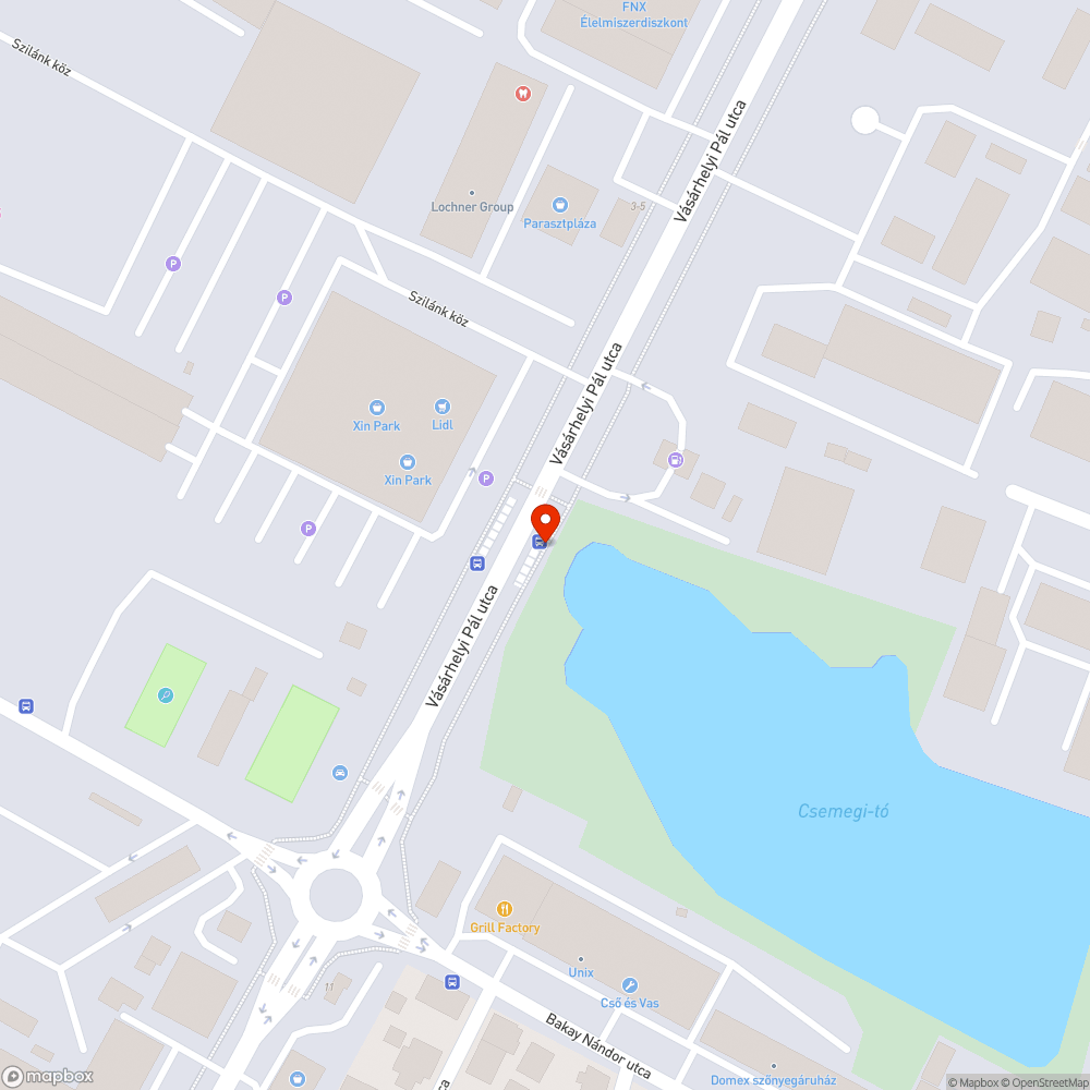 Kiégett szemetes bejelentés helye