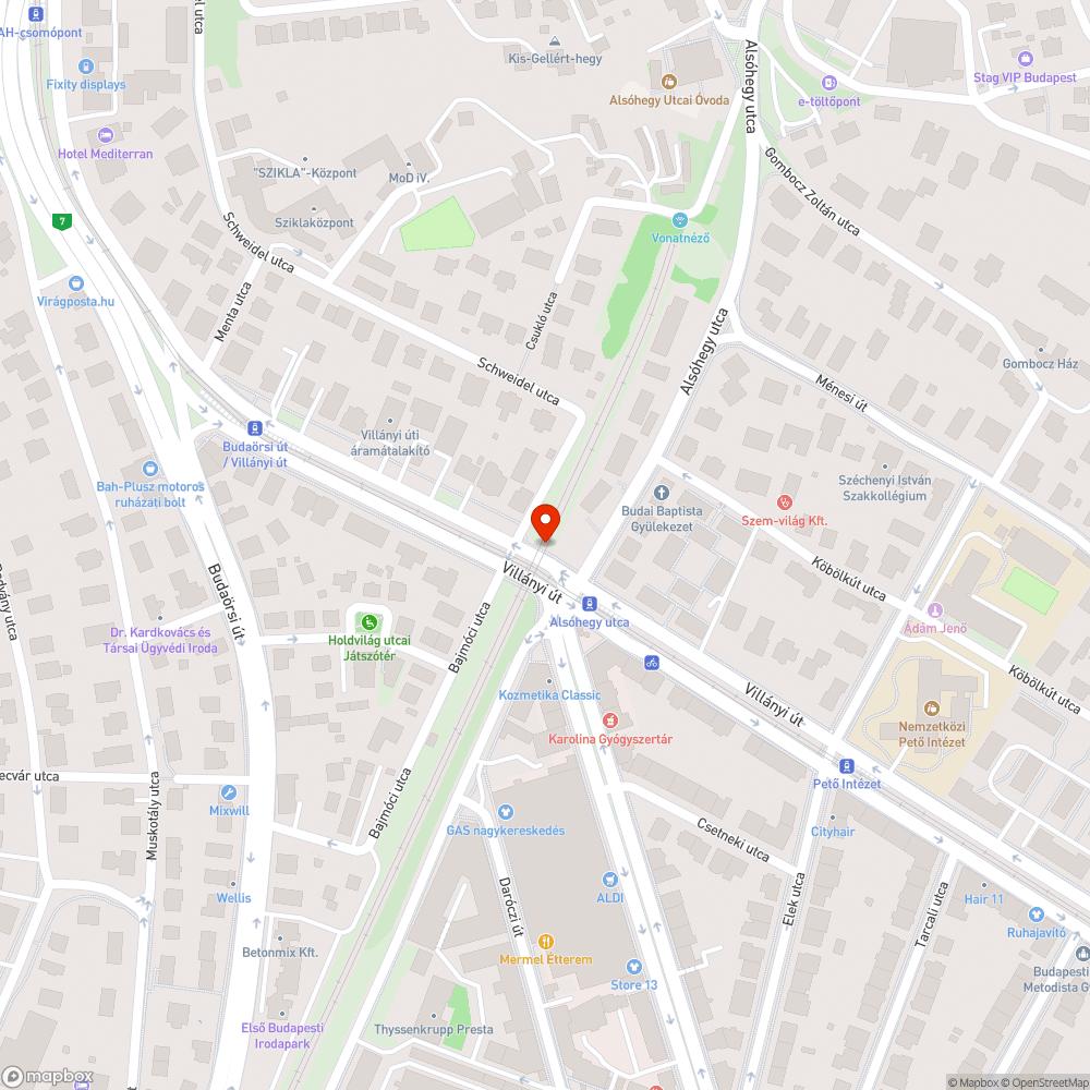 Csatorna süllyedés bejelentés helye