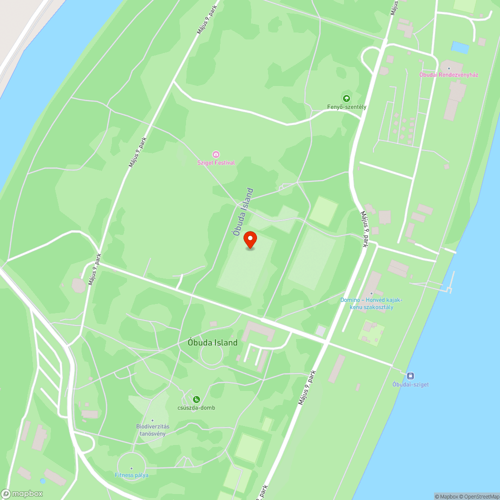 Hajógyári sziget szemét bejelentés helye