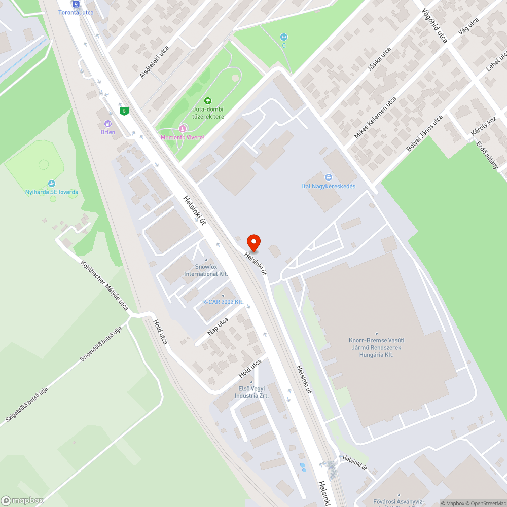 Szabálytalan parkolás bejelentés helye