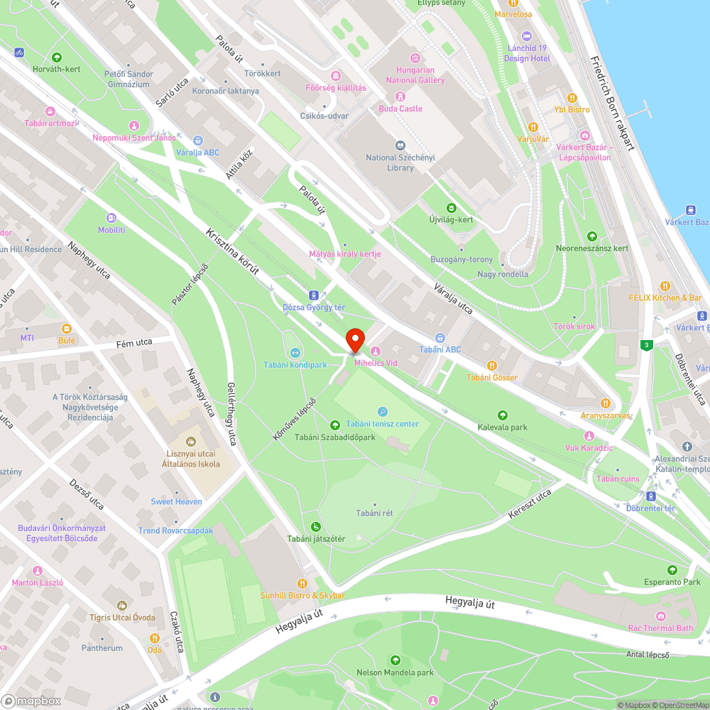 Gödör bejelentés helye