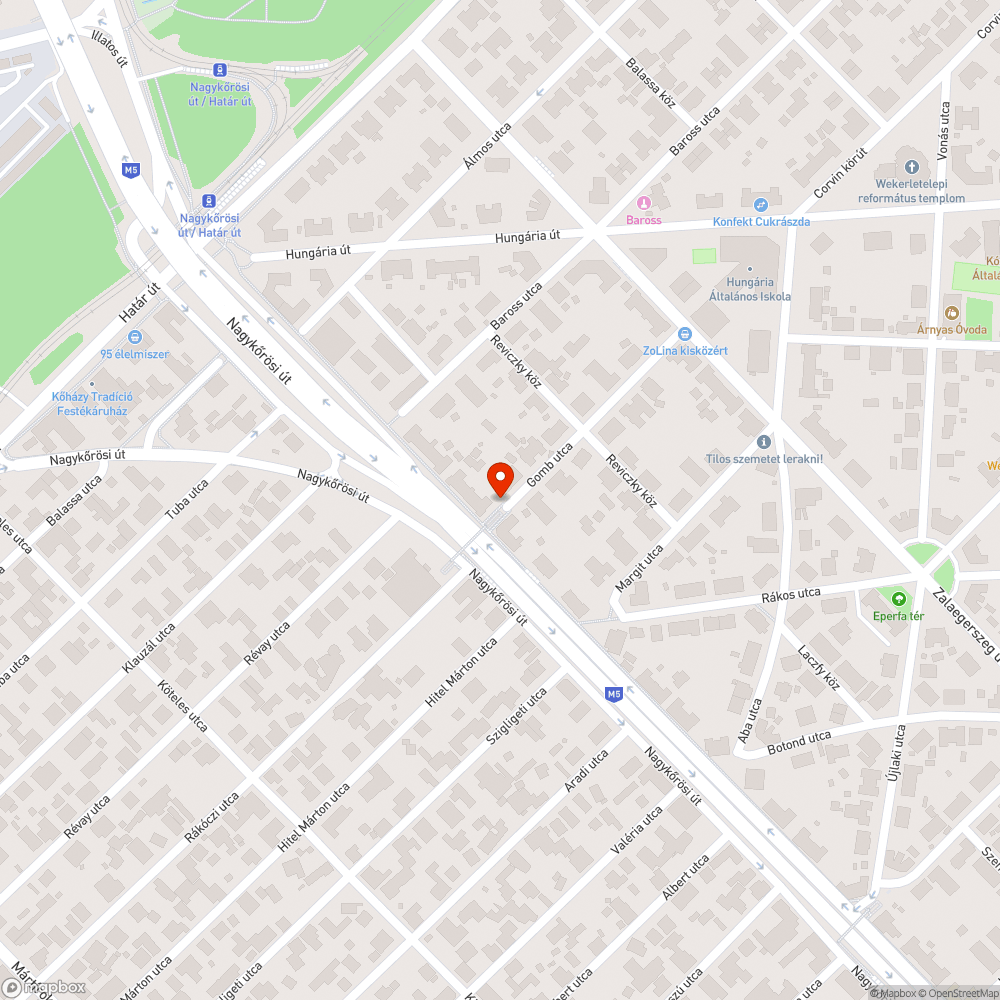 Rendszám nélküli autó a felüljárónál bejelentés helye