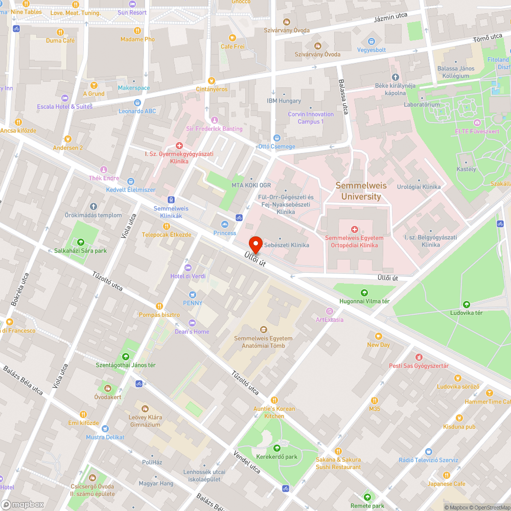 Eldugult víznyelő bejelentés helye