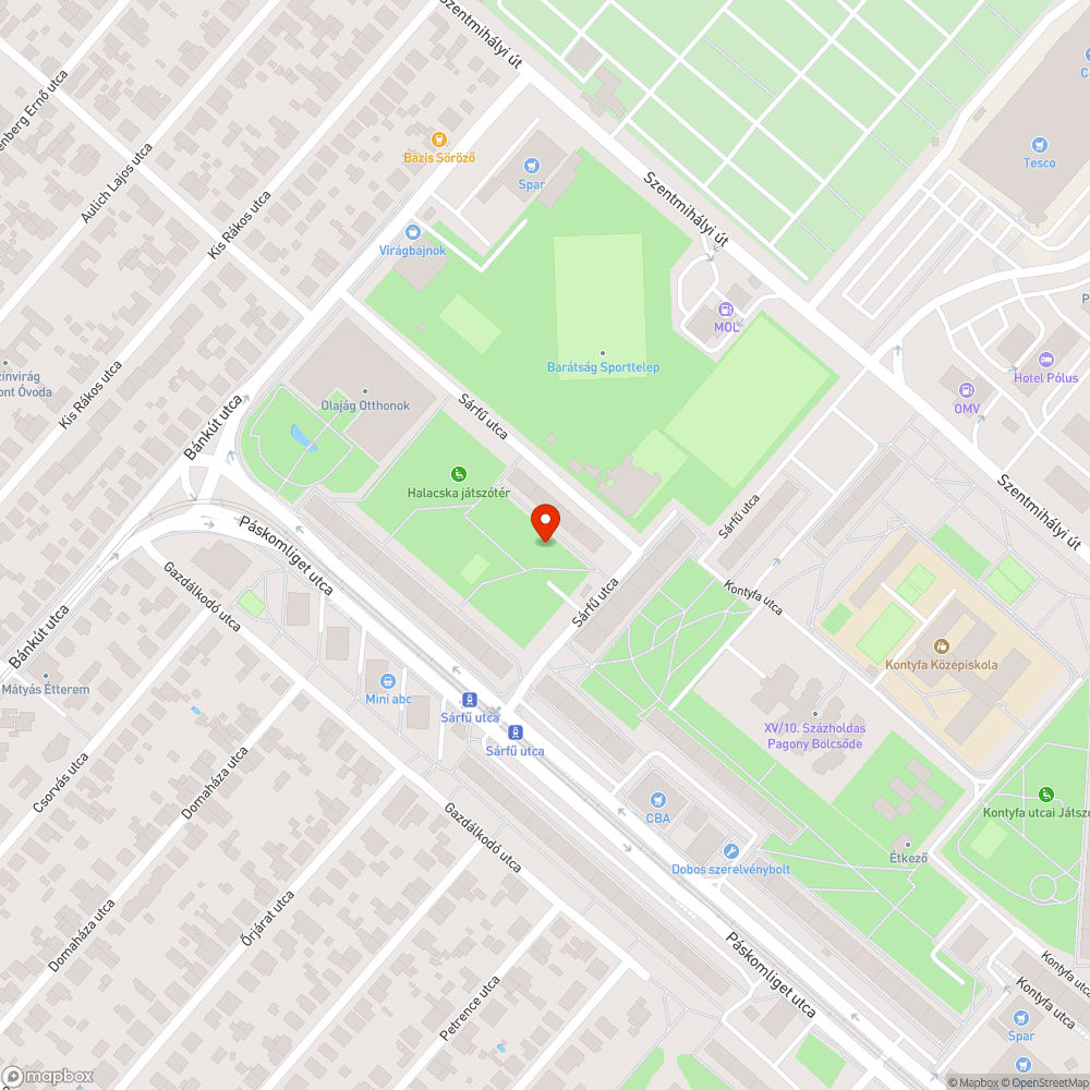 Lufi bejelentés helye