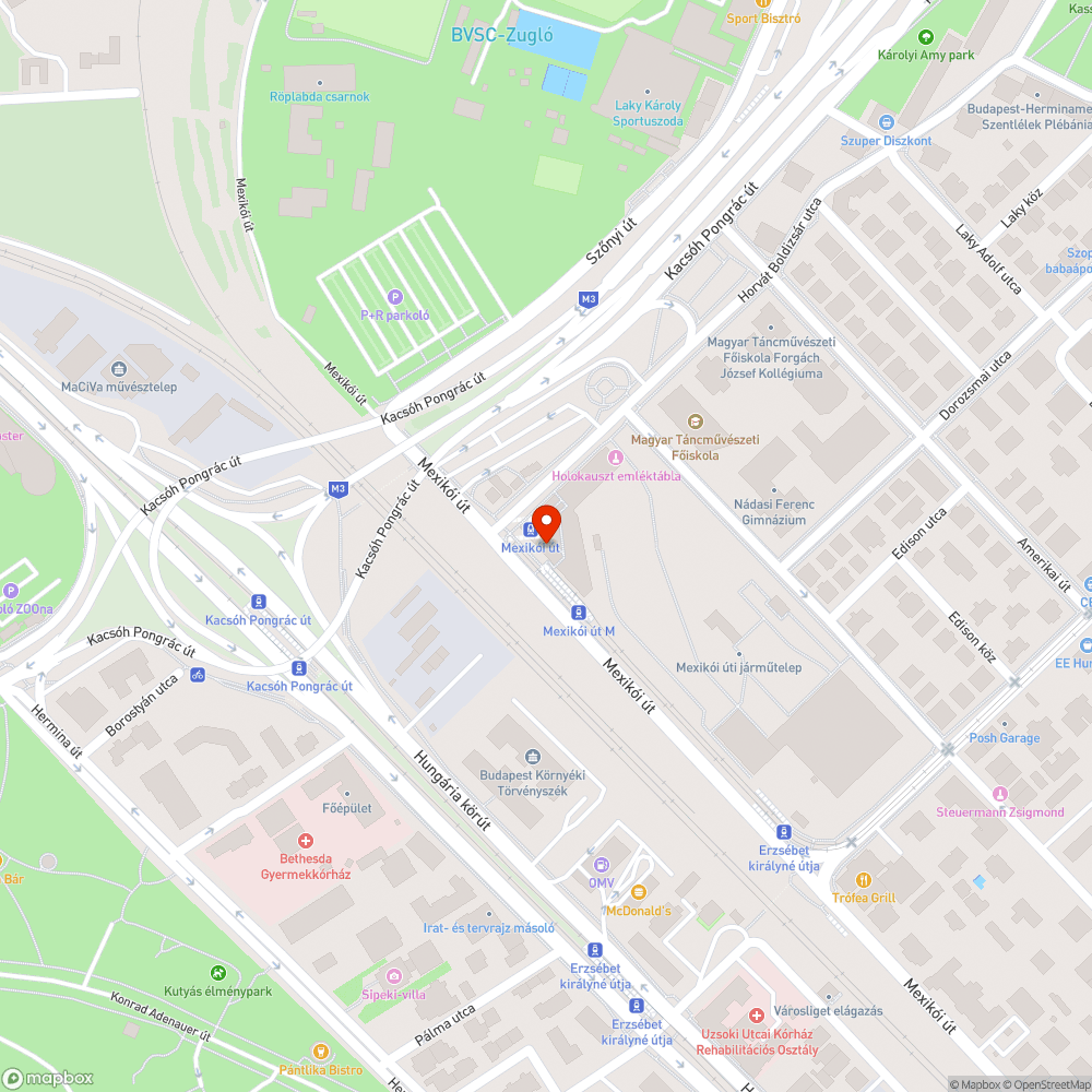 Rozsdás poller bejelentés helye