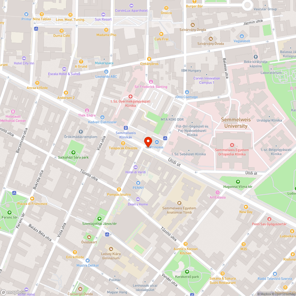 Alámosott aszfalt és járda bejelentés helye