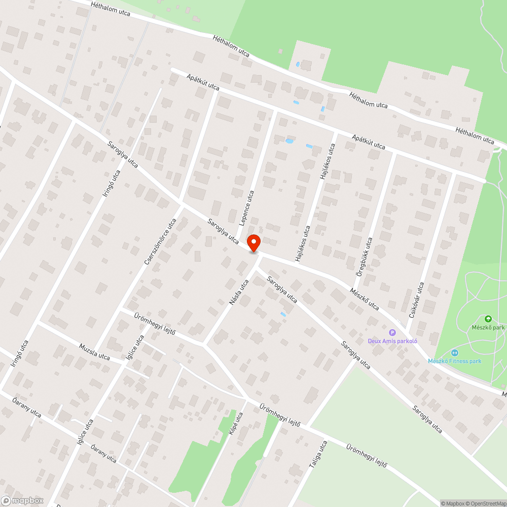 Gaz bejelentés helye