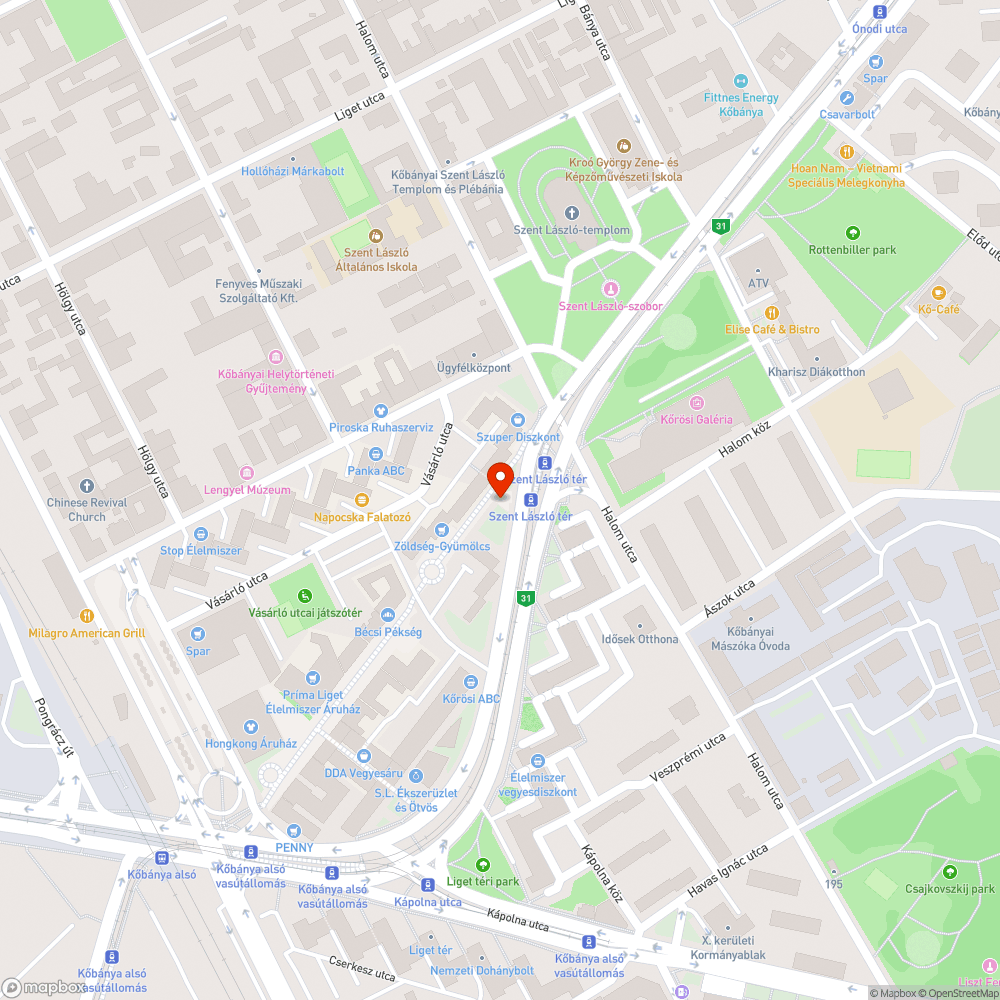 Megszűnt padok maradványai bejelentés helye