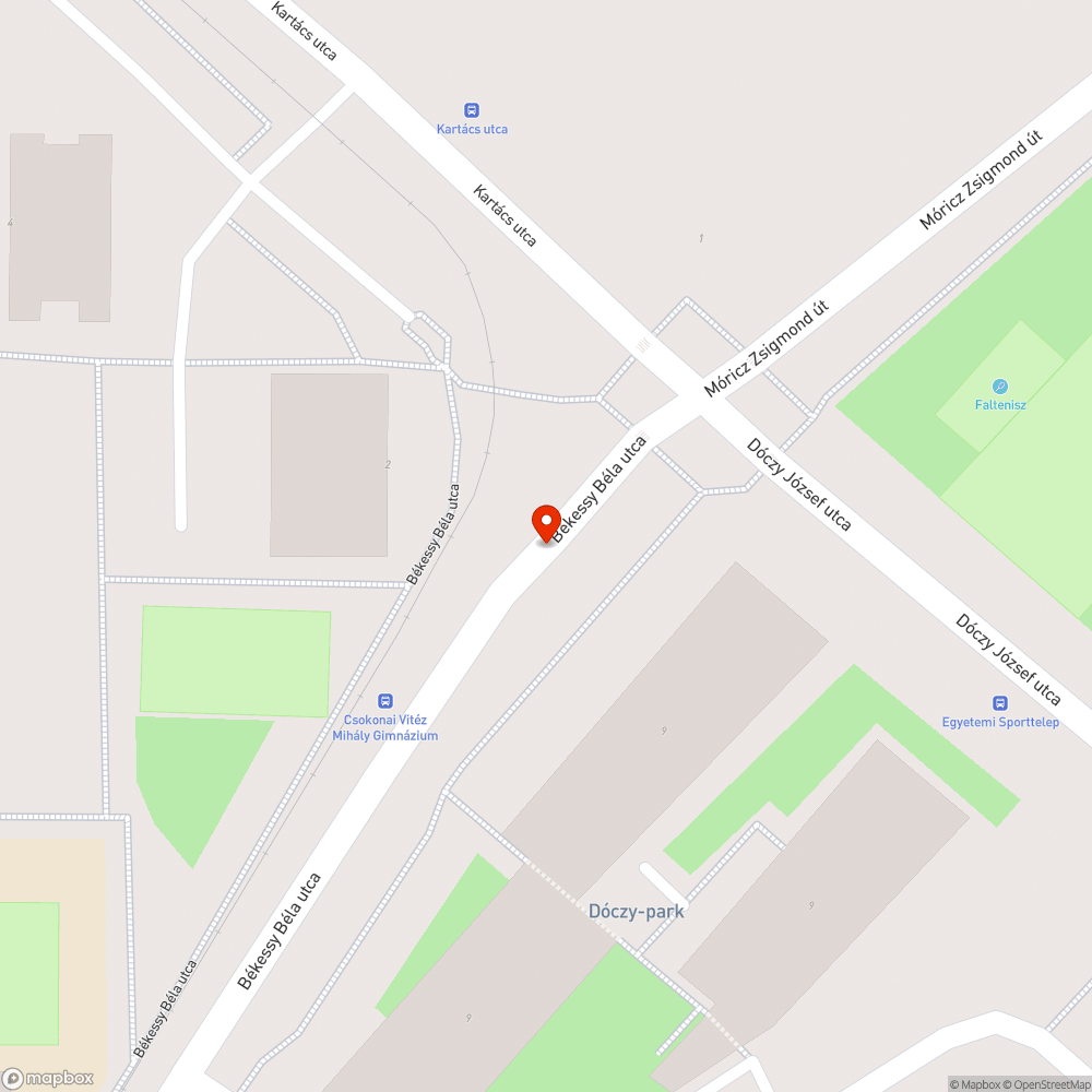 Eldugult bejelentés helye