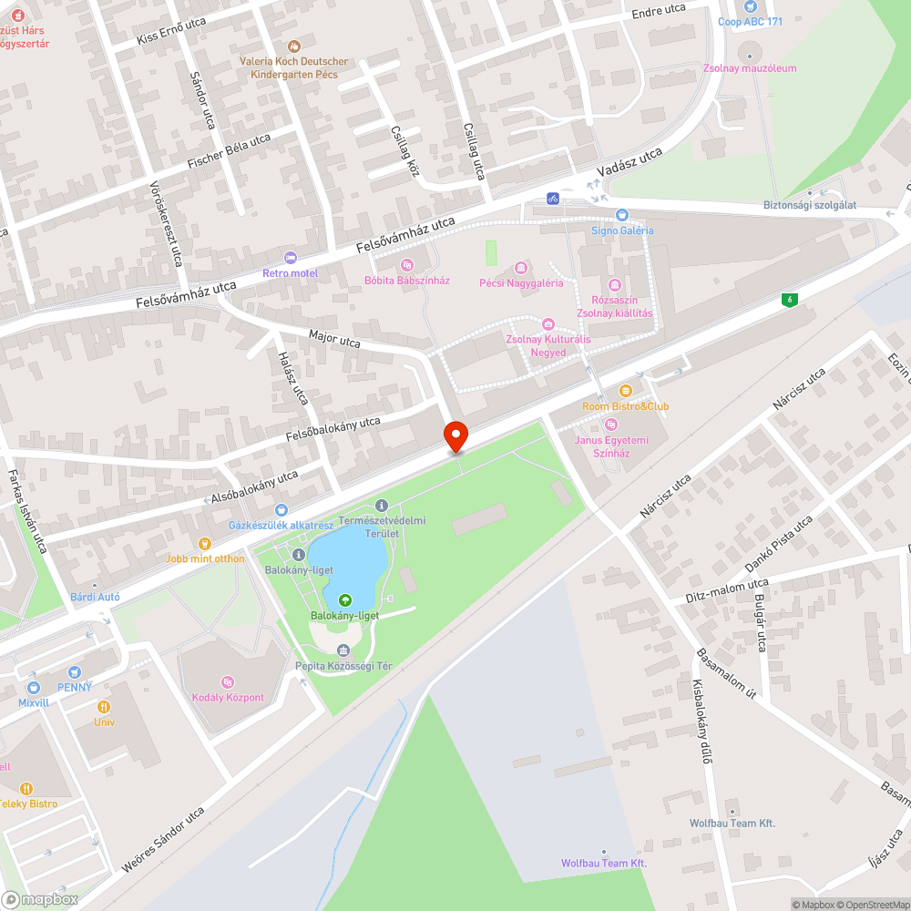 Balesetveszélyes lépcső bejelentés helye