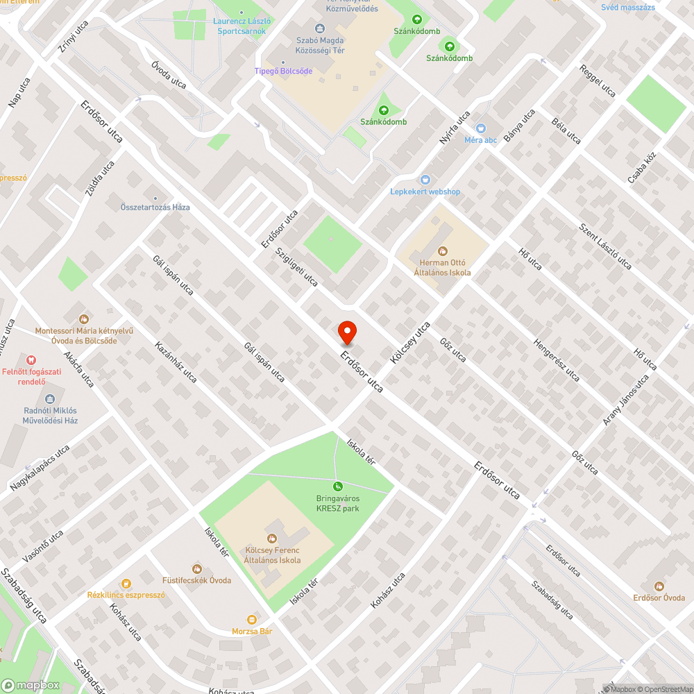 Megálló területe elbozótosodott. bejelentés helye