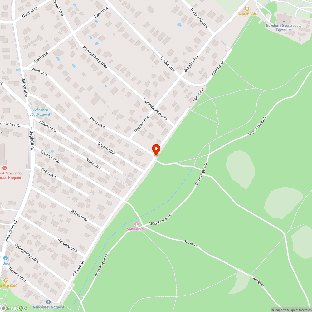 Erdő szélén hagyott levelek bejelentés helye