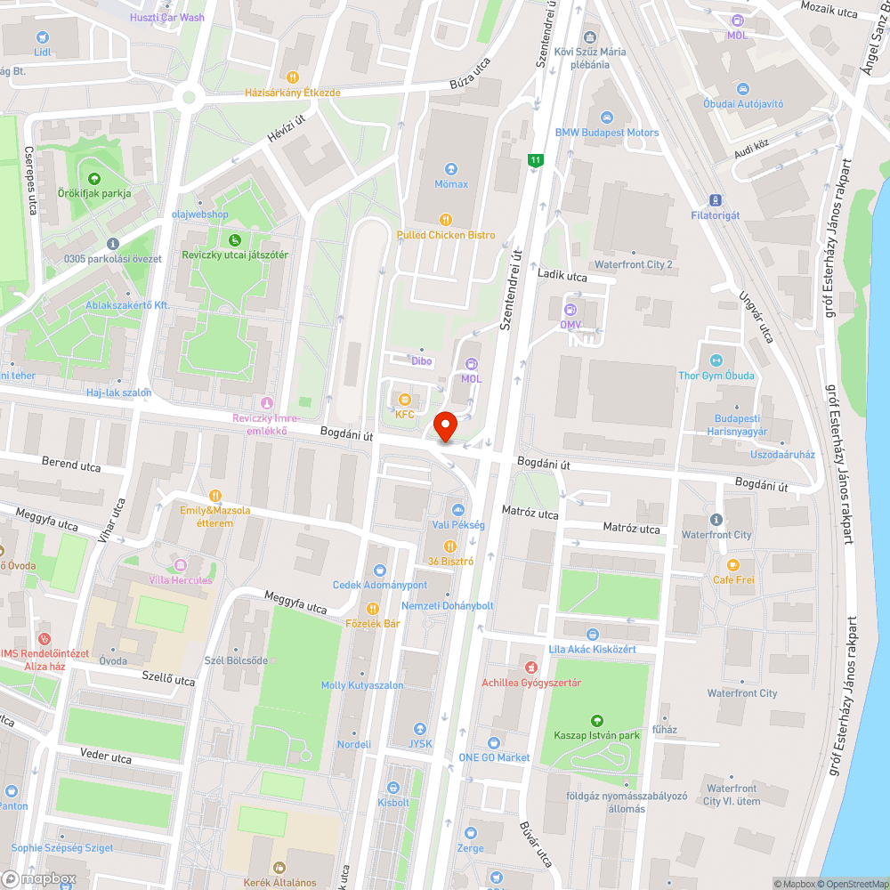 Sérült közműfedlap bejelentés helye