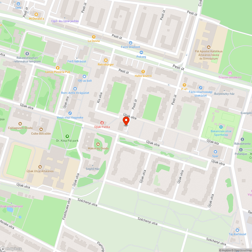 Lomok bejelentés helye