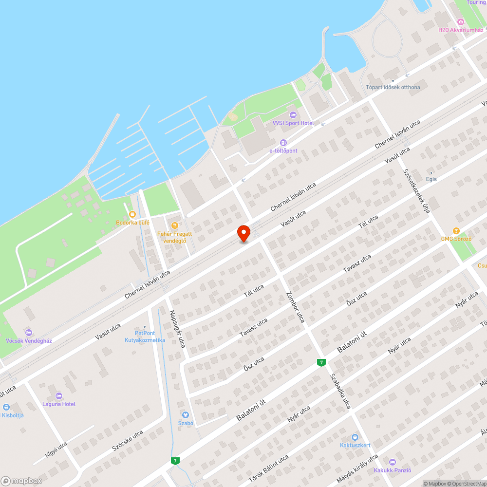 Szemét bejelentés helye