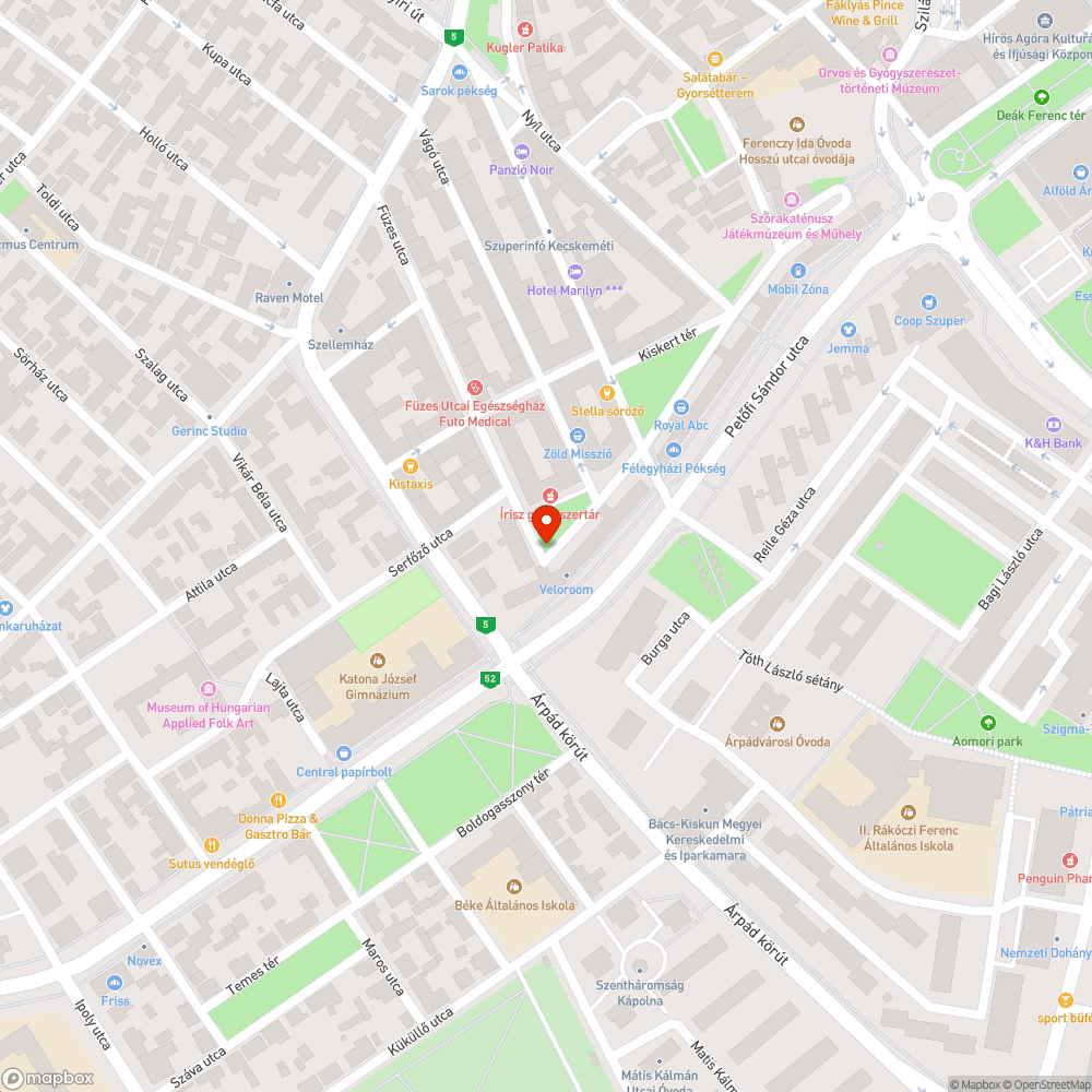 Üres oszlopok bejelentés helye