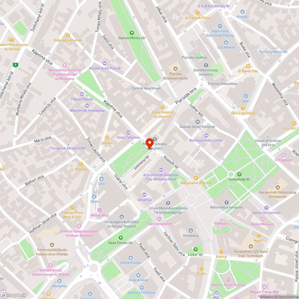 Kint maradt bólya bejelentés helye