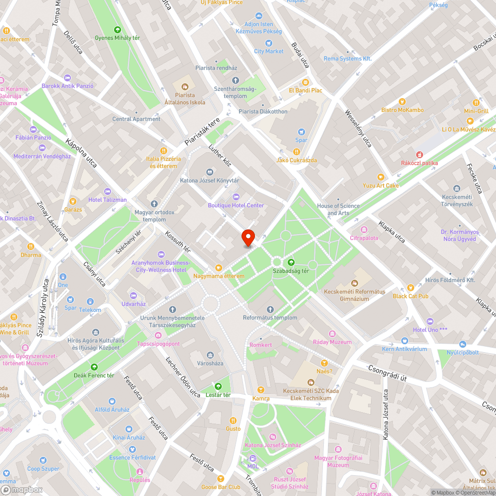 Sérült fedél bejelentés helye