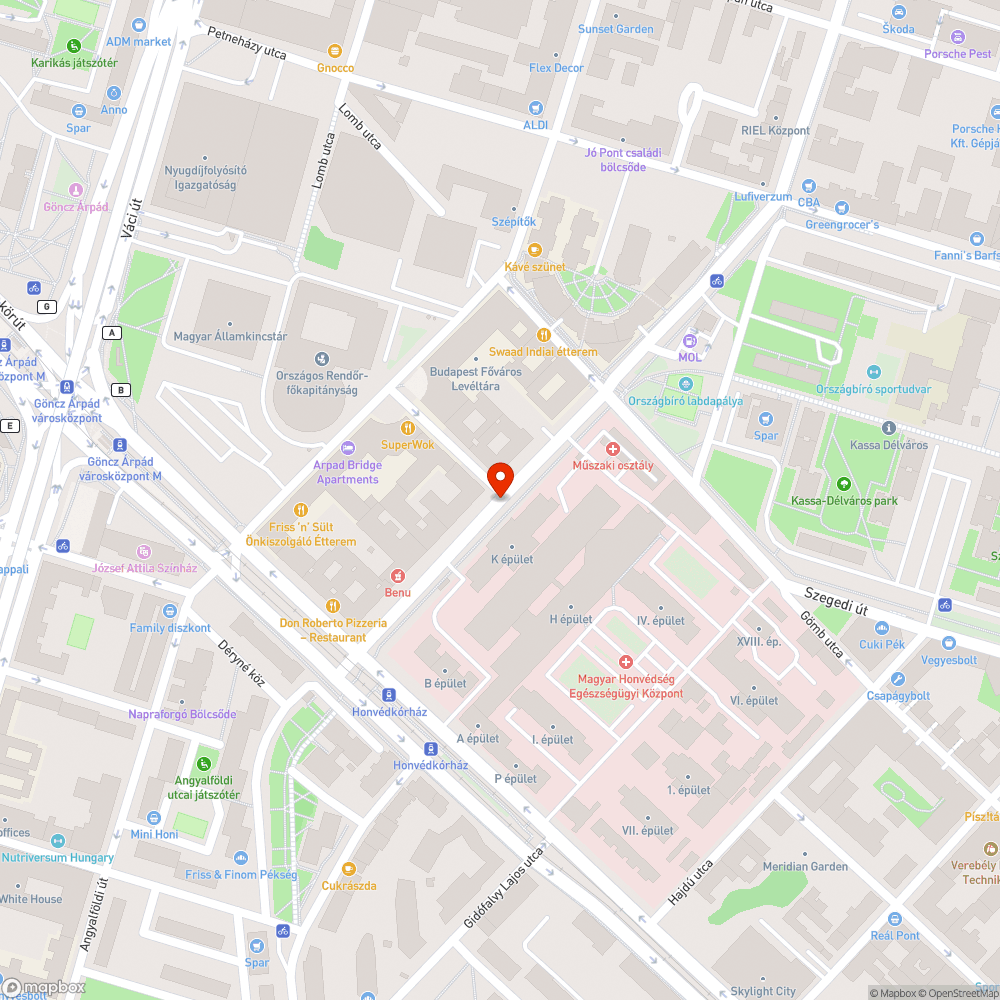 Fedlap körül bejelentés helye