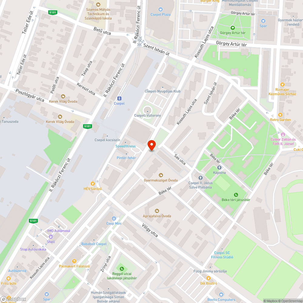 Városképet romboló telefonfülkék Csepel-Erdőalján bejelentés helye