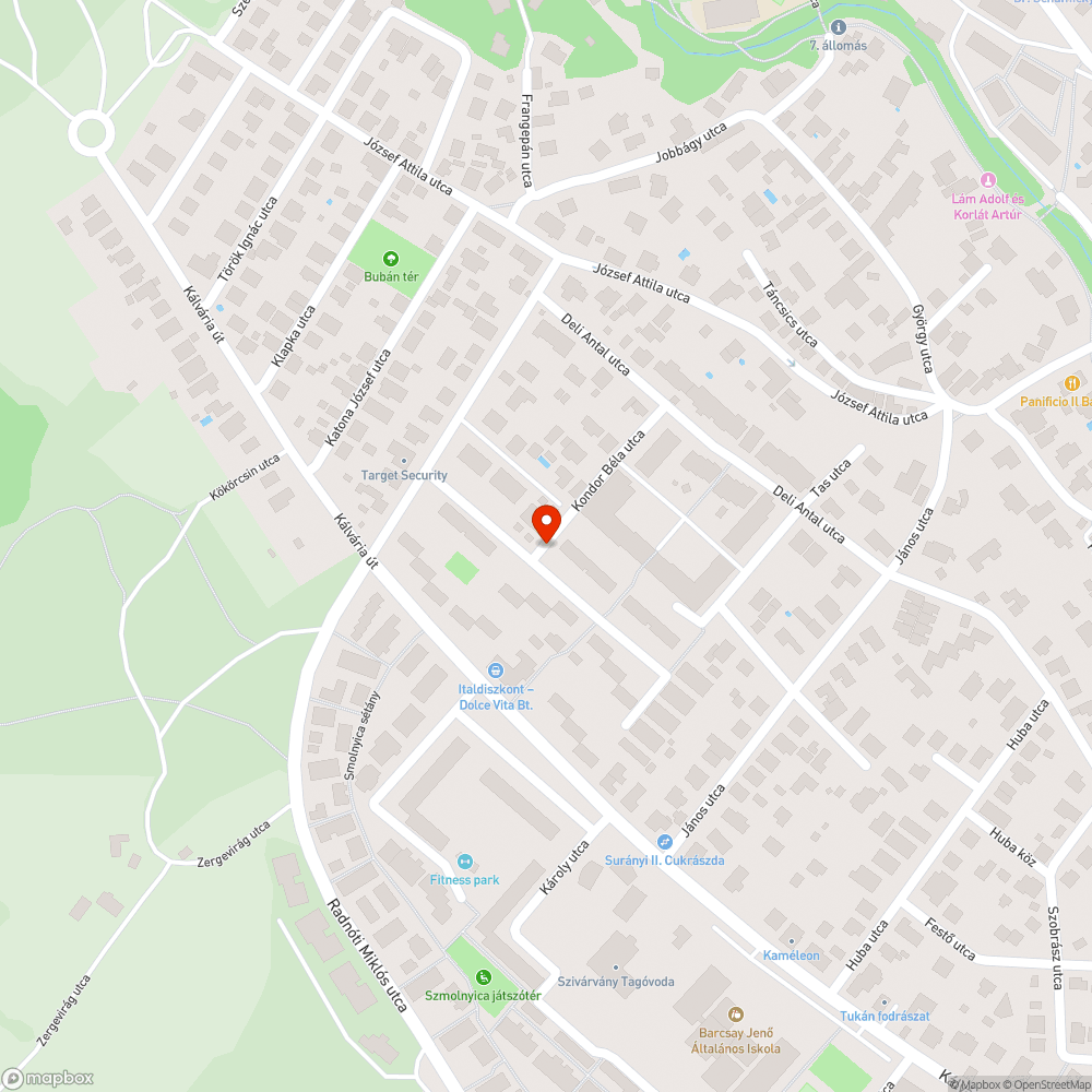 Kondor Béla utcai játszótér, lukas kerítés bejelentés helye