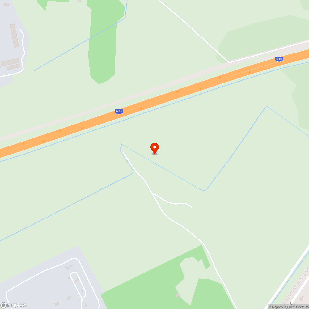 Leszakadt távközlési vezeték két egymás melletti karóról bejelentés helye