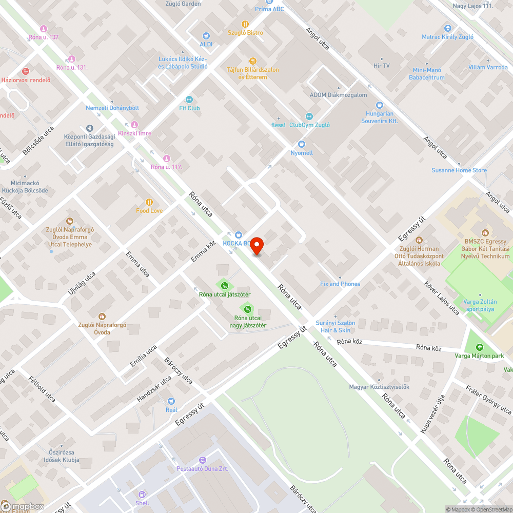 Nyitott villanydobozszerűség bejelentés helye