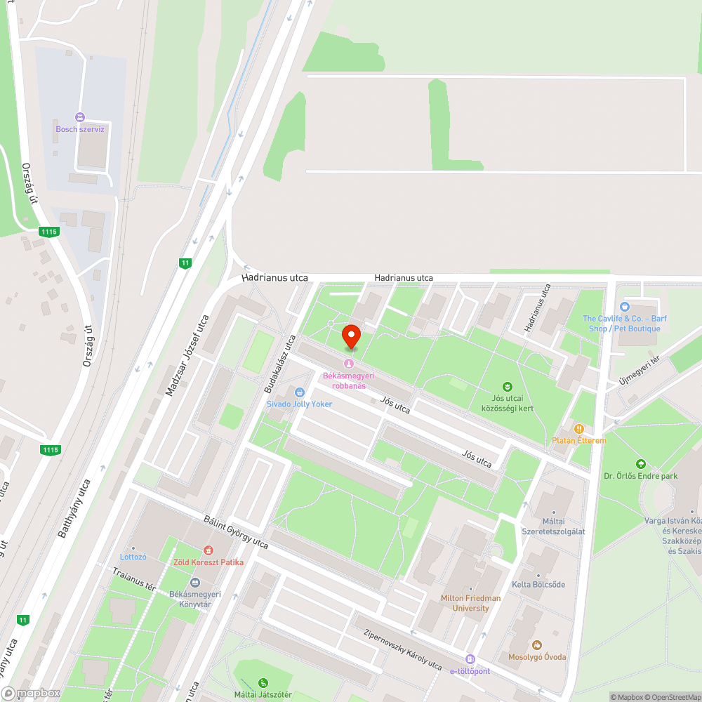 Járdahibák bejelentés helye