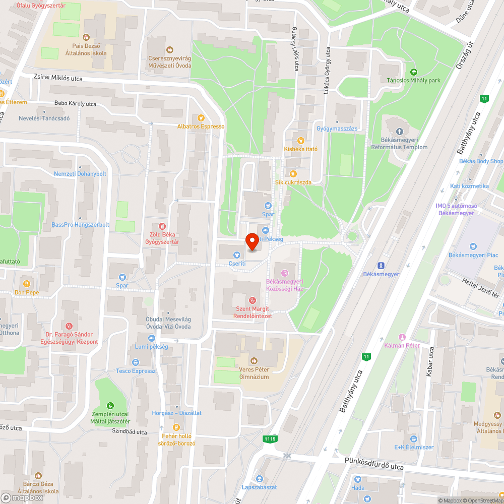 Üzemképtelen bejelentés helye