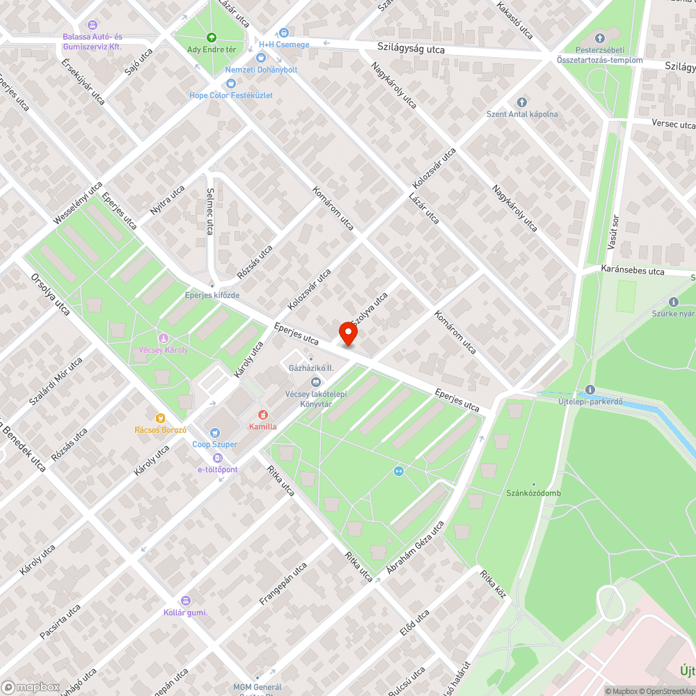 Régi tábla bejelentés helye