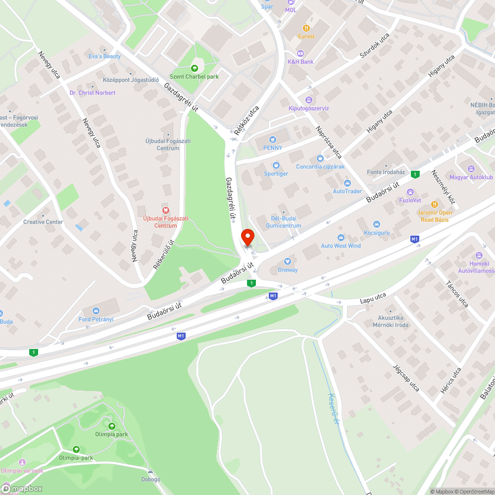 Teljesen elkopott sávok bejelentés helye