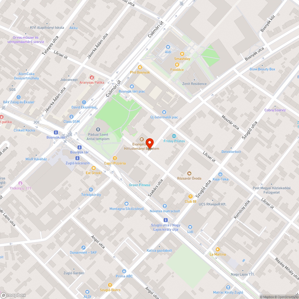 Szemét bejelentés helye