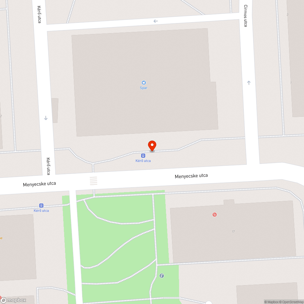 Menyecske utca bakelitlemez reklám bejelentés helye