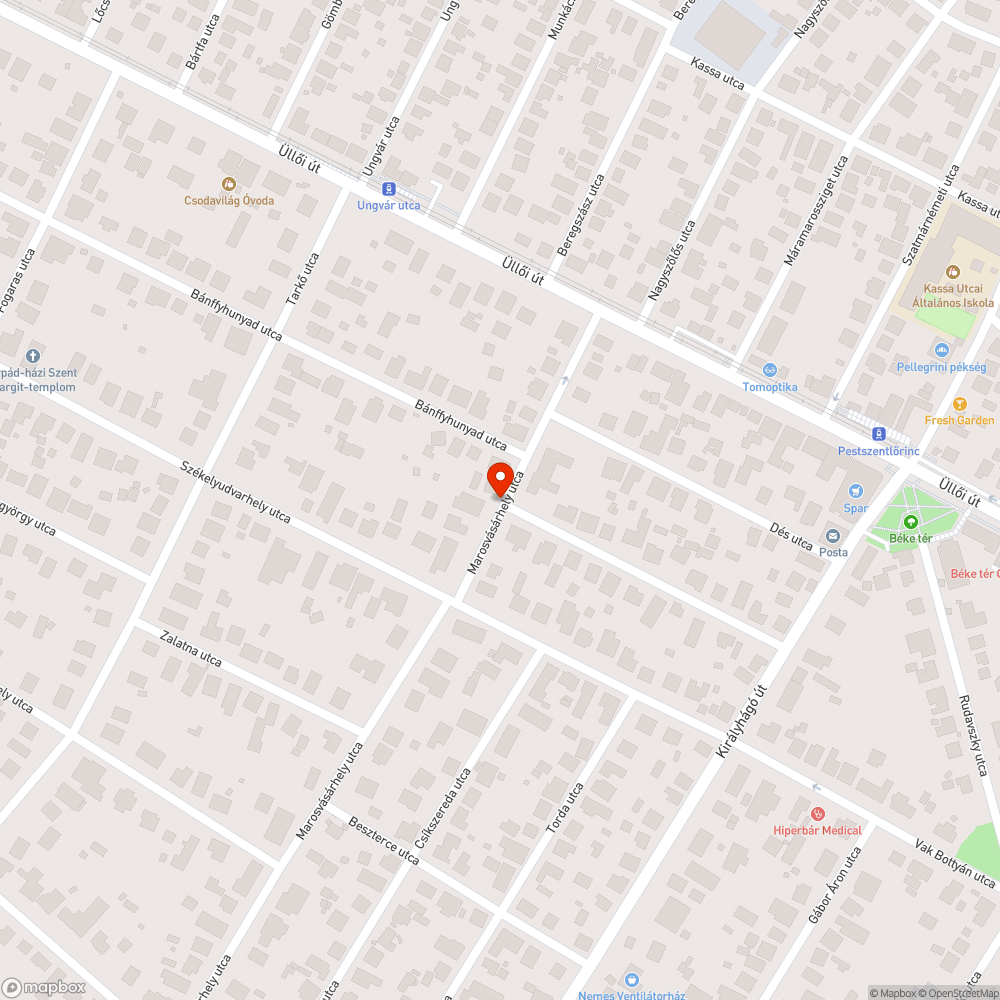 Vízmű fedele nincs rendesen visszatéve - Gyulafehérvár utca bejelentés helye