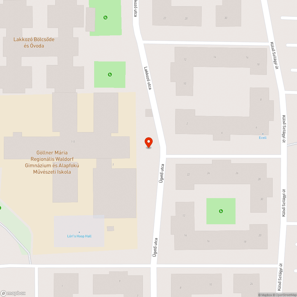 üres fahely bejelentés helye