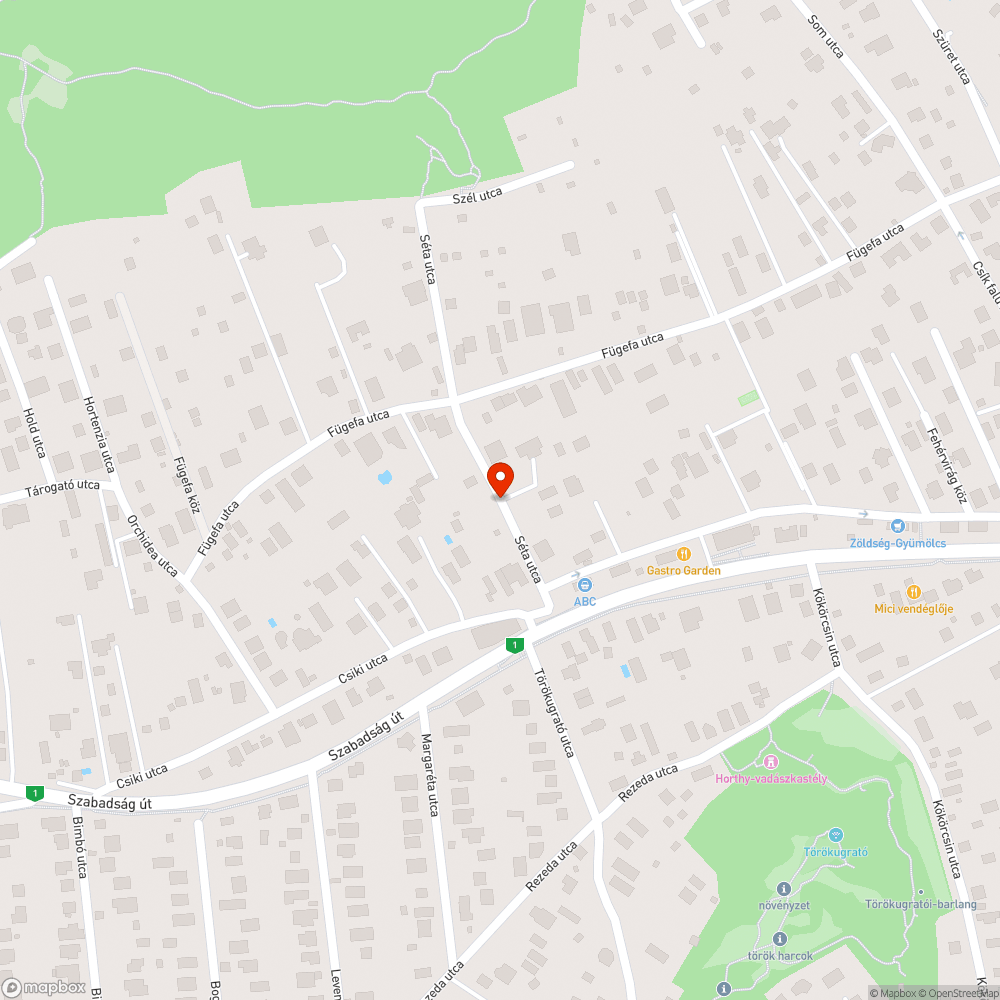 Korábbi közmű vezetés helye megsüllyedt bejelentés helye